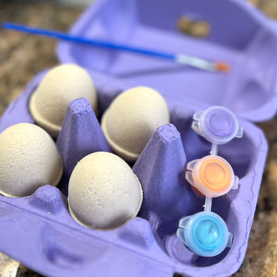 Easter Egg Paint your own bath bombs