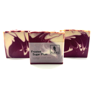 Frosted Sugar Plum Artisan Soap